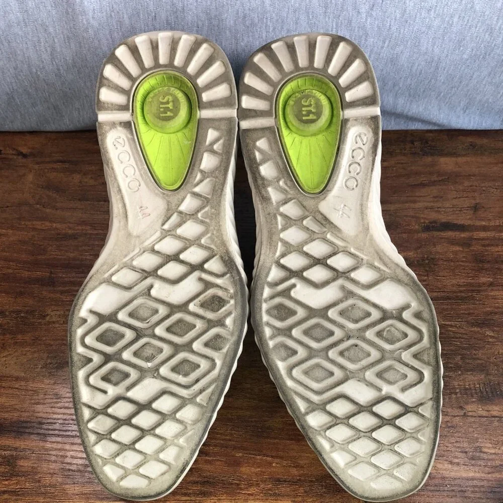 ECCO 'St. 1 Hybrid' Mens SZ EU 44‎ US 10-10.5 Plain Toe Derby Lavender Shoes